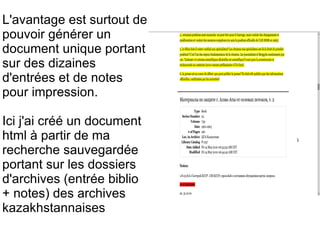 Ajoutez éventuellement le numéro des pages 