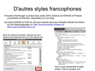 Le tirer-déplacer Si vous n'avez que quelques références à insérer dans un document texte, déplacez-les à la souris depuis Zotero sous FireFox jusque dans le document 