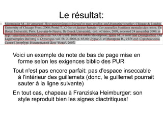 le style biblio choisi par défaut lors de l'opération est configurable dans l'onglet “exportation” des options de Zotero Tirez à la souris la référence depuis la base de données Zotero sous Firefox ... 