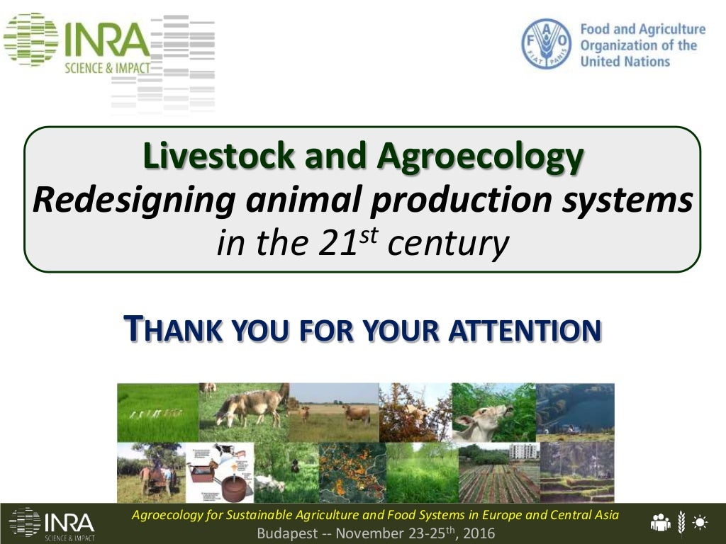 Livestock and Agroecology Redesigning animal production systems