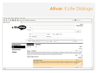 Ativar: E.Life Diálogo




As mídias sociais como ferramentas de relacionamento com os stakeholders: os blogs
 