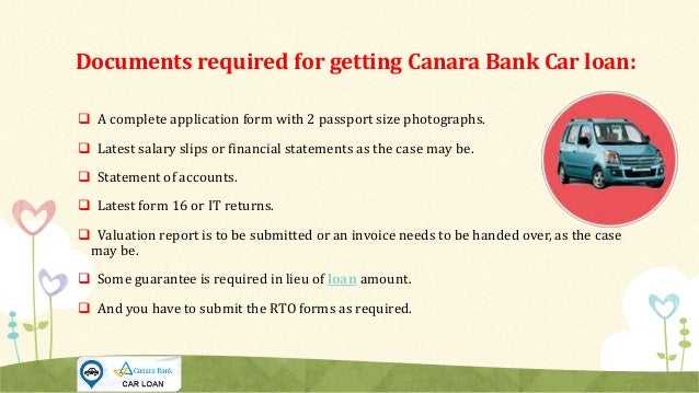 Car Loan Rate Of Interest Canara Bank Car Loan Rate Of Interest Canara Bank