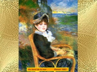 Au bord de la mer  Renoir 1883 