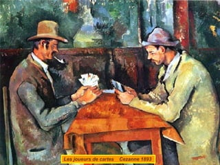 Les joueurs de cartes  Cezanne 1893 