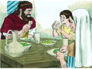 Elijah fed by the widow in Zarepath
