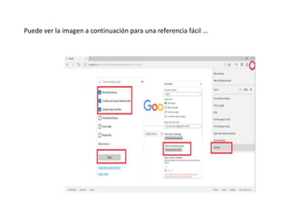 Puede ver la imagen a continuación para una referencia fácil ...
 