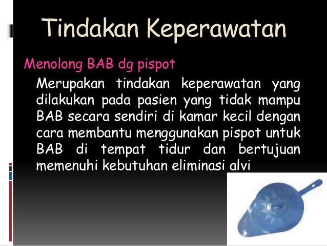 Eliminasi alvi bab Eliminasi alvi bab