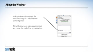 About the Webinar
2
 