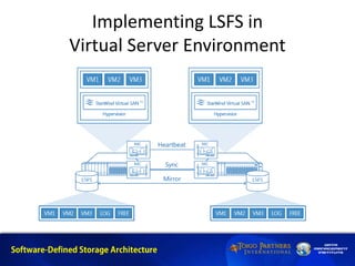 Implementing LSFS in
Virtual Server Environment
 
