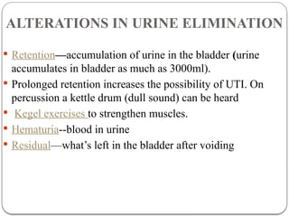 Comprehensive Guide to Urinary and Fecal Elimination Patterns and ...