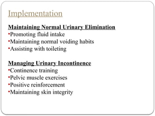 Comprehensive Guide to Urinary and Fecal Elimination Patterns and ...