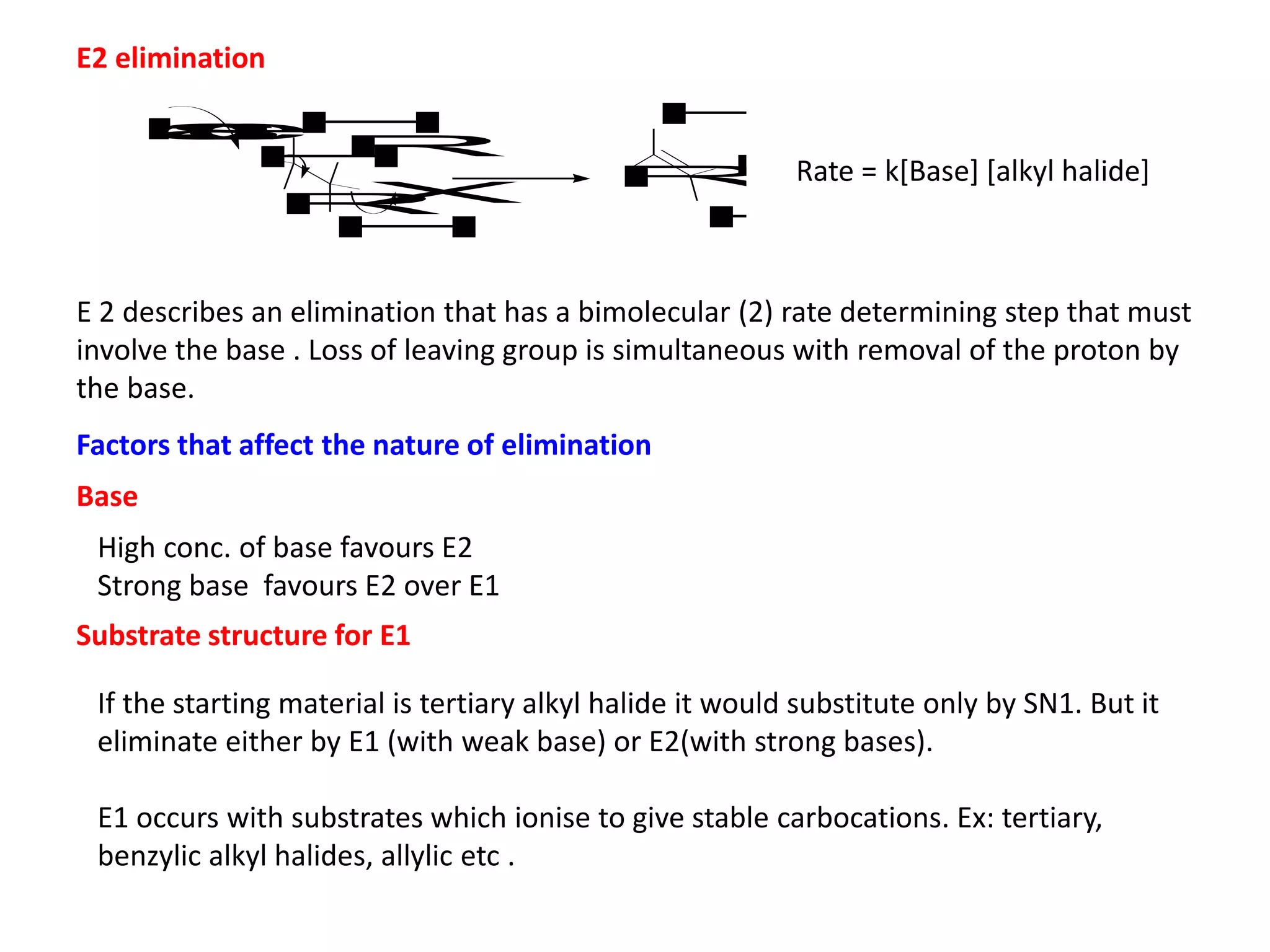 Elimination reaction | PPTX
