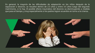 El impacto del divorcio en los hijos, consecuencias a corto y largo ...