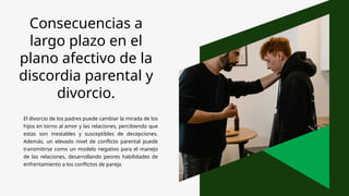 El impacto del divorcio en los hijos, consecuencias a corto y largo ...