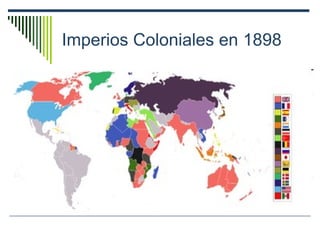 Imperios Coloniales en 1898 