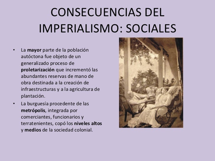 El imperialismo
