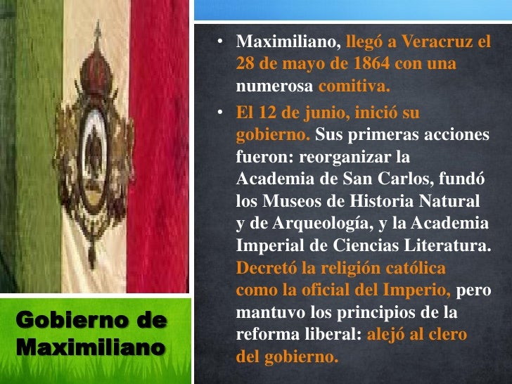 El imperio de maximiliano El imperio de maximiliano
