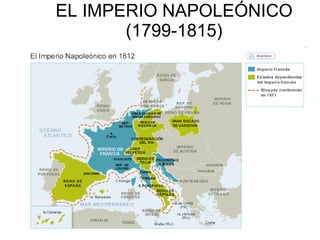EL IMPERIO NAPOLEÓNICO (1799-1815) 