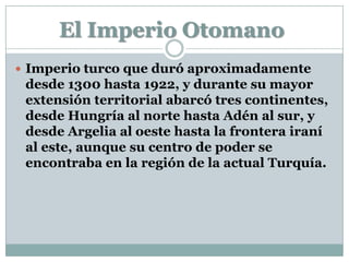 El imperio otomano | PPTX