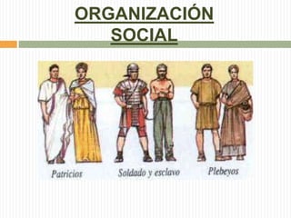 ORGANIZACIÓN
SOCIAL
 