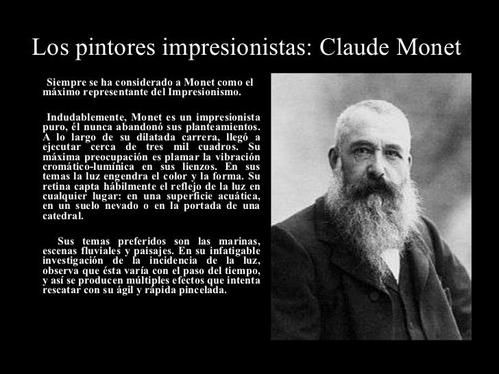 El Impresionismo