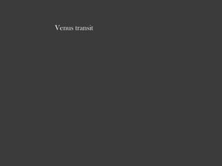 Venus transit
 