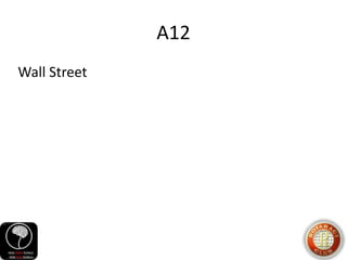 A12
Wall Street
 