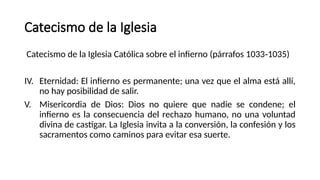 EL INFIERNO HOY DESDE LA VISION CATOLICA | PPTX
