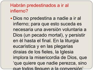 El infierno en la biblia y el catecismo | PPTX