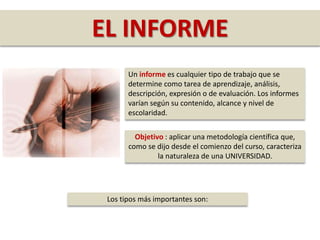 El informe