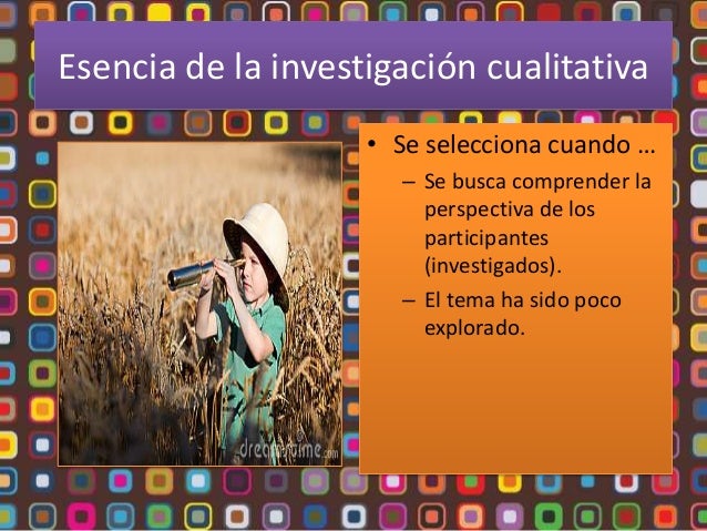 Resultado de imagen para el inicio del proceso cualitativo