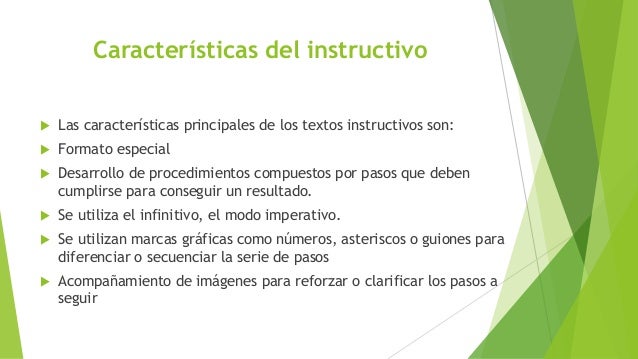 El instructivo