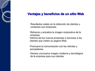 Ventajas de la ExtranetTransacciones segurasReducción de costos y ahorro de tiempoRápido acceso a la información de sociosColaboración con otras empresasCompartir noticias de interés exclusivo con socios de la empresa