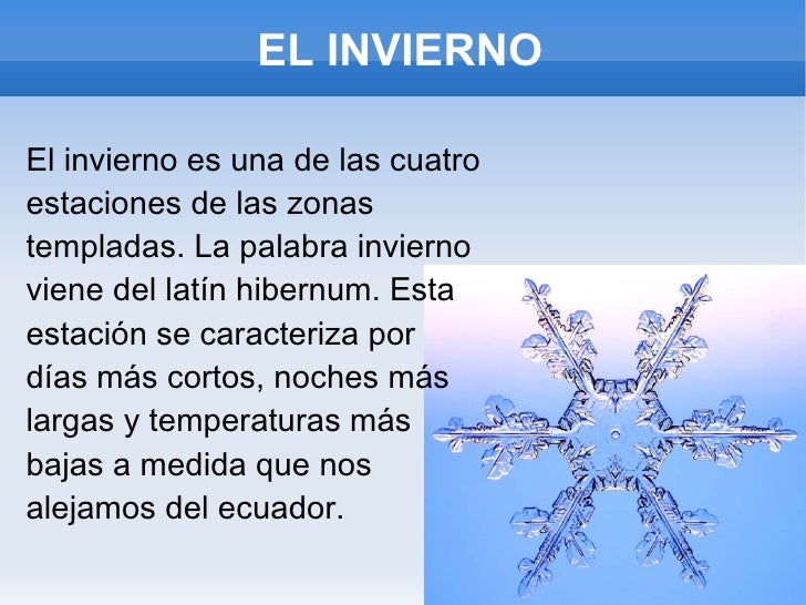 El Invierno