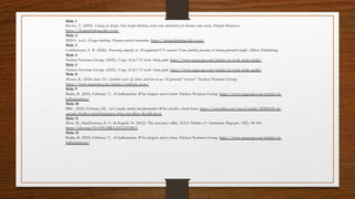 Slide 1
Brown, T. (2009). Change by design: How design thinking creates new alternatives for business and society. Harper Business.
https://designthinking.ideo.com/
Slide 2
IDEO. (n.d.). Design thinking: Human-centered innovation. https://designthinking.ideo.com/
Slide 3
Cuthbertson, A. B. (2026). Preserving empathy in AI-augmented UX research: From synthetic personas to human-grounded insight. Aliboo Publishing.
Slide 4
Nielsen Norman Group. (2025). Using AI for UX work: Study guide. https://www.nngroup.com/articles/ai-work-study-guide/
Slide 5
Nielsen Norman Group. (2025). Using AI for UX work: Study guide. https://www.nngroup.com/articles/ai-work-study-guide/
Slide 8
Moran, K. (2024, June 21). Synthetic users: If, when, and how to use AI-generated “research”. Nielsen Norman Group.
https://www.nngroup.com/articles/synthetic-users/
Slide 9
Budiu, R. (2025, February 7). AI hallucinations: What designers need to know. Nielsen Norman Group. https://www.nngroup.com/articles/ai-
hallucinations/
Slide 10
BBC. (2024, February 22). Air Canada chatbot misinformation: What travellers should know. https://www.bbc.com/travel/article/20240222-air-
canada-chatbot-misinformation-what-travellers-should-know
Slide 11
Mori, M., MacDorman, K. F., & Kageki, N. (2012). The uncanny valley. IEEE Robotics & Automation Magazine, 19(2), 98-100.
https://doi.org/10.1109/MRA.2012.2192811
Slide 12
Budiu, R. (2025, February 7). AI hallucinations: What designers need to know. Nielsen Norman Group. https://www.nngroup.com/articles/ai-
hallucinations/
 