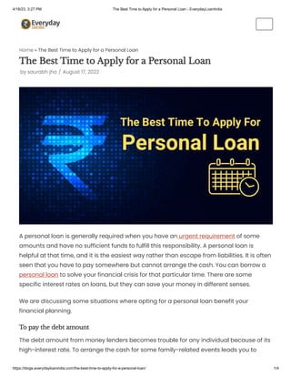 The best Instant Short-Term Personal Loan in Delhi NCR	