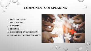 ELIP Session- Three.pptx-Speaking Skills | PPTX