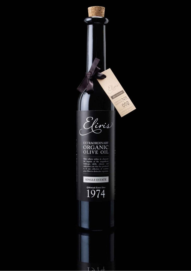 Eliris presentation 2014 Greek organic estate finishing olive oil