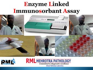 Enzyme Linked
Immunosorbant Assay
 