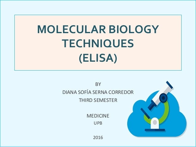 molecular biology techniques elisa