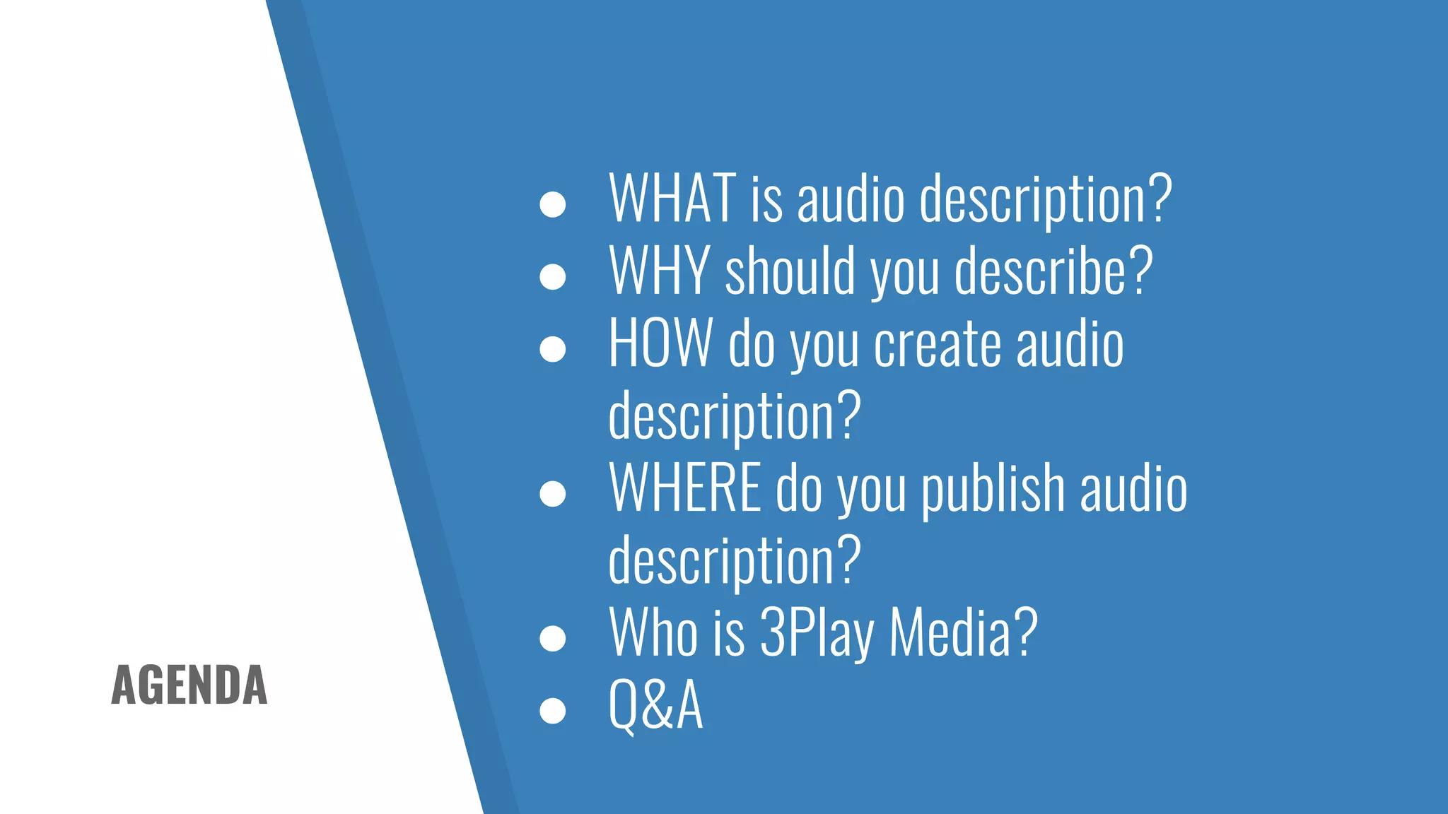 What You Need to Know About Audio Description