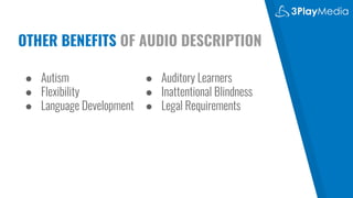 What You Need to Know About Audio Description | PDF