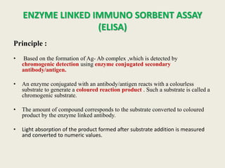Enzyme Linked Immunosorbent Assay | PPTX