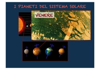 I PIANETI DEL SISTEMA SOLARE

        VENERE	
  
 