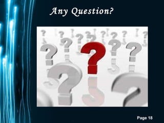 Any Question? 