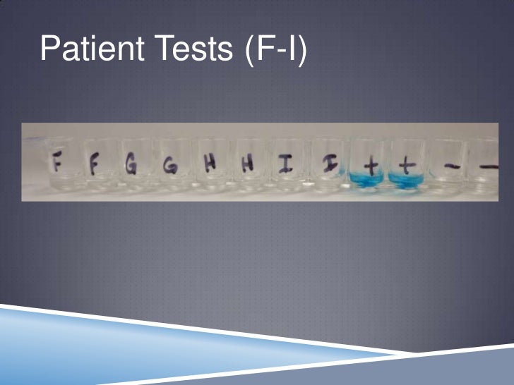 elisa lab results fohey elisa lab