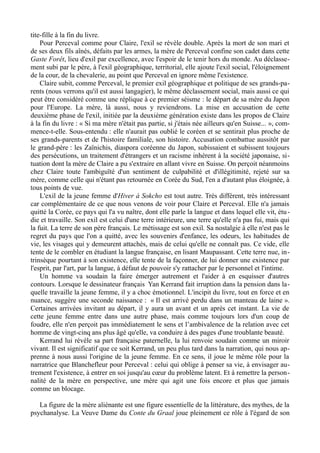 Elisa Shua Dusapin Et La Quete De Perceval