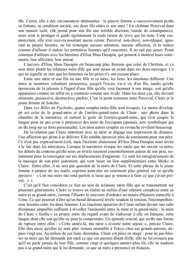 Elisa Shua Dusapin Et La Quete De Perceval