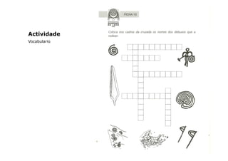 Actividade
Vocabulario

 