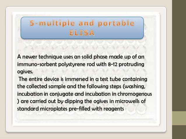 Elisa ppt | PPTX | Chemistry | Science